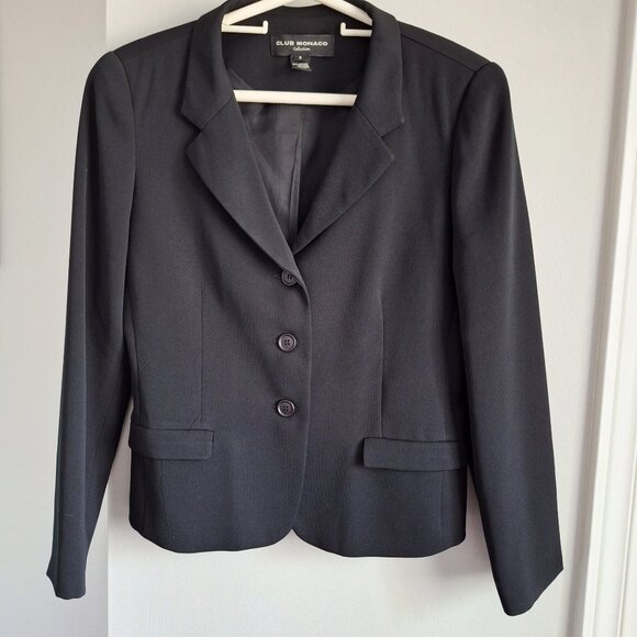 Club Monaco Black Blazer - Picture 1 of 4